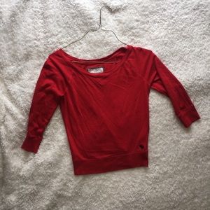 Red Abercrombie & Fitch Top.